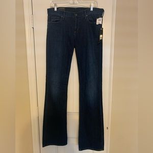 NWT Citizens Of Humanity The Kelly Low Rise Bootcut - Odyssey Dark Blue Jeans 31